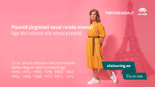 Rinnavähi sõeluuringud Paides 11.11-15.11