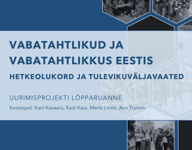 Värske uuring vabatahtlikust tegevusest