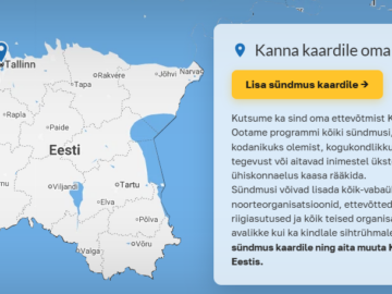 Kodanikunädal kutsub organisatsioone oma sündmusi kaardile lisama